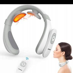 Arealer Neck Massager Heat Pulse Portable Cordless